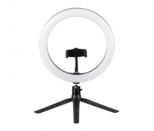 Светильник светодиодный с диммером подставка для смартфона на триног Camelion KD-849 C02 10Вт Черный картинка 